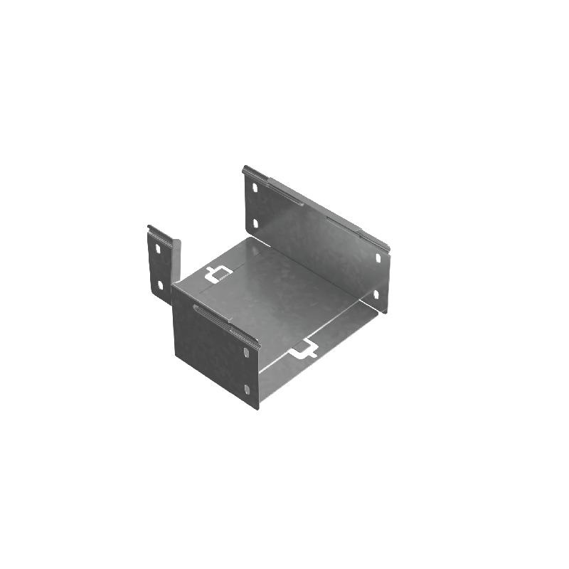 Переходник для лотка правый 100х150-200 сталь 1мм "ПЛЮС" PDplus100-150-200-R КМ PL0676