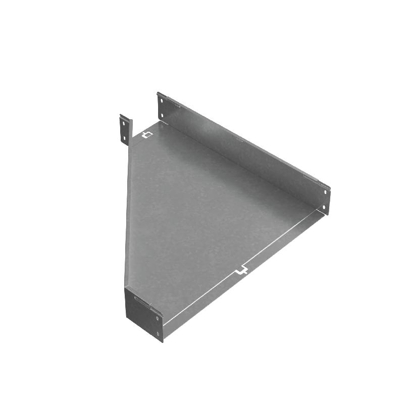 Переходник для лотка правый 100х150-600 сталь 1мм "ПЛЮС" PDplus100-150-600-R HD КМ PL1607