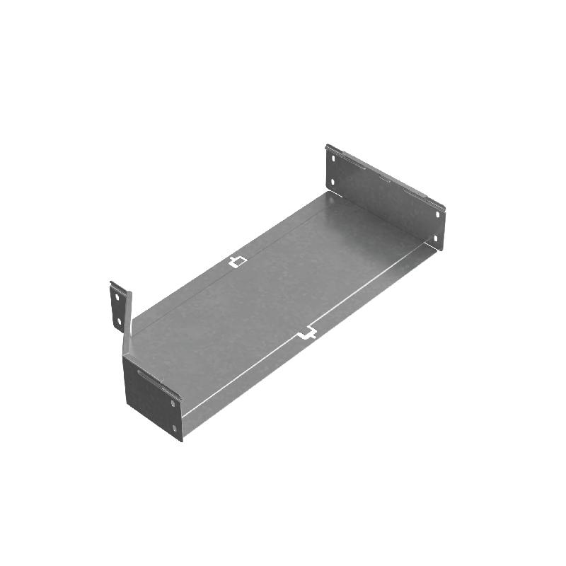 Переходник для лотка правый 100х500-600 сталь 1мм "ПЛЮС" PDplus100-500-600-R КМ PL0690