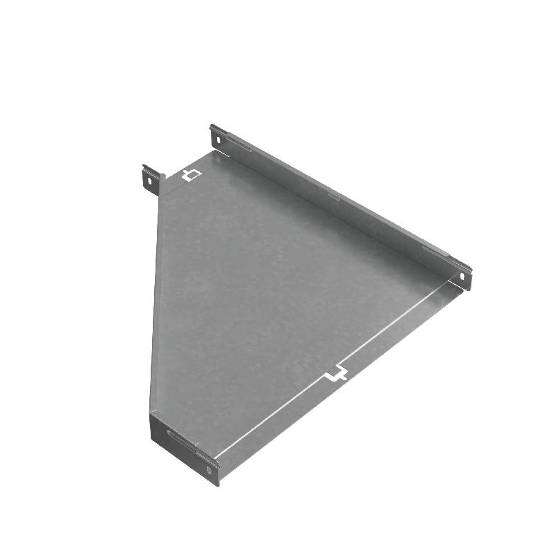 Переходник для лотка правый 50х150-500 сталь 1мм "ПЛЮС" PDplus50-150-500-R HD КМ PL1564