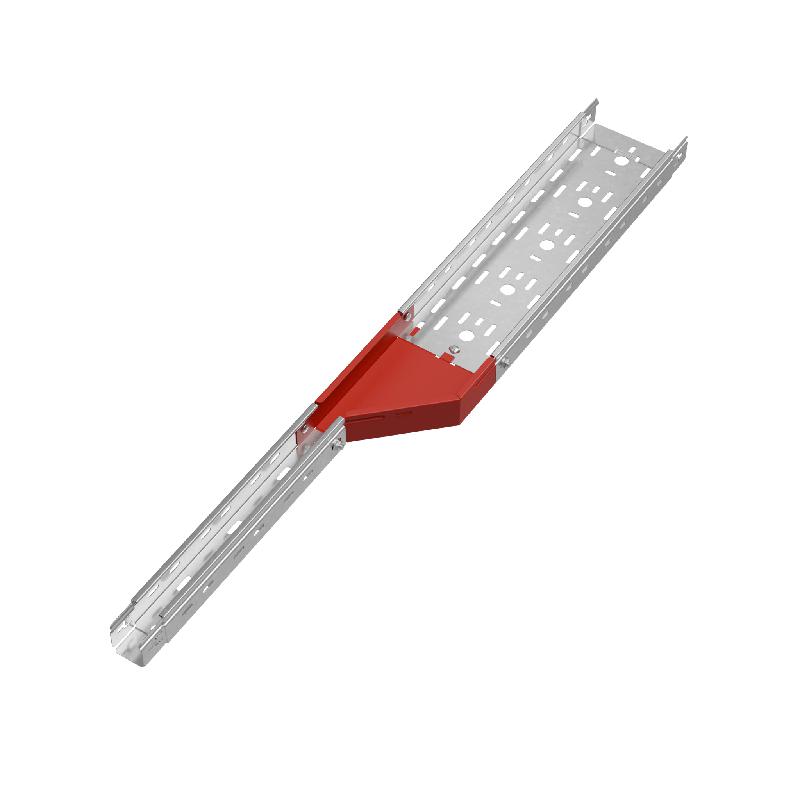 Переходник для лотка правый 50х50-150 сталь 1мм "ПЛЮС" PDplus50-50-150-R HD КМ PL1551