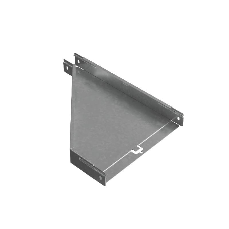 Переходник для лотка правый 50х50-300 сталь 1мм "ПЛЮС" PDplus50-50-300-R HD КМ PL1553