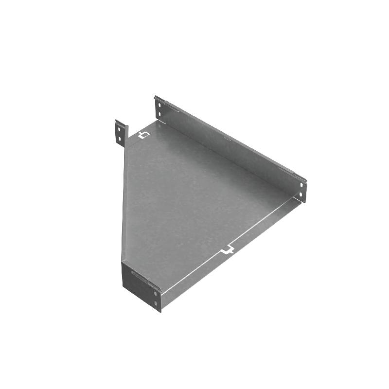 Переходник для лотка правый 80х150-500 сталь 1мм "ПЛЮС" PDplus80-150-500-R КМ PL0658