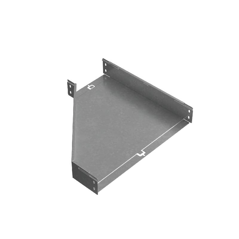 Переходник для лотка правый 80х200-500 сталь 1мм "ПЛЮС" PDplus80-200-500-R HD КМ PL1589