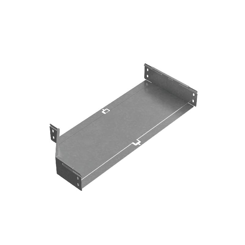 Переходник для лотка правый 80х500-600 сталь 1мм "ПЛЮС" PDplus80-500-600-R HD КМ PL1596