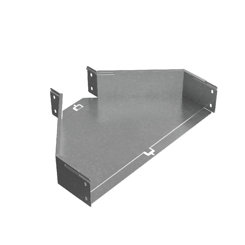 Переходник для лотка центральный 100х150-500 сталь 1мм "ПЛЮС" PDplus100-150-500-C HD КМ PL1742