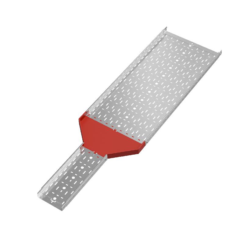 Переходник для лотка центральный 50х200-500 сталь 1мм "ПЛЮС" PDplus50-200-500-C HD КМ PL1704