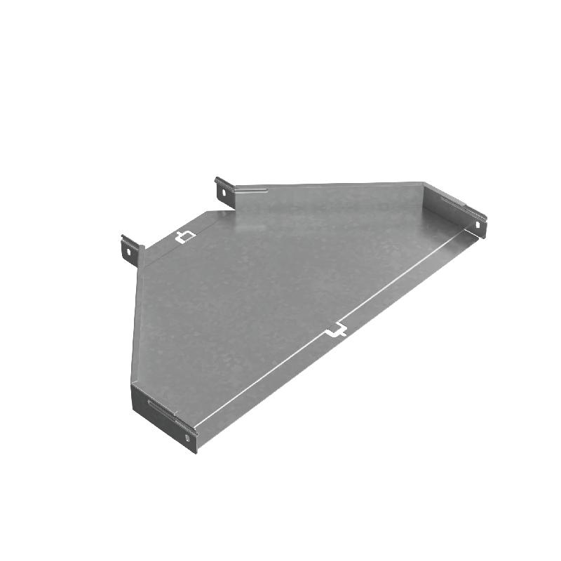 Переходник для лотка центральный 50х200-600 сталь 1мм "ПЛЮС" PDplus50-200-600-C КМ PL0778