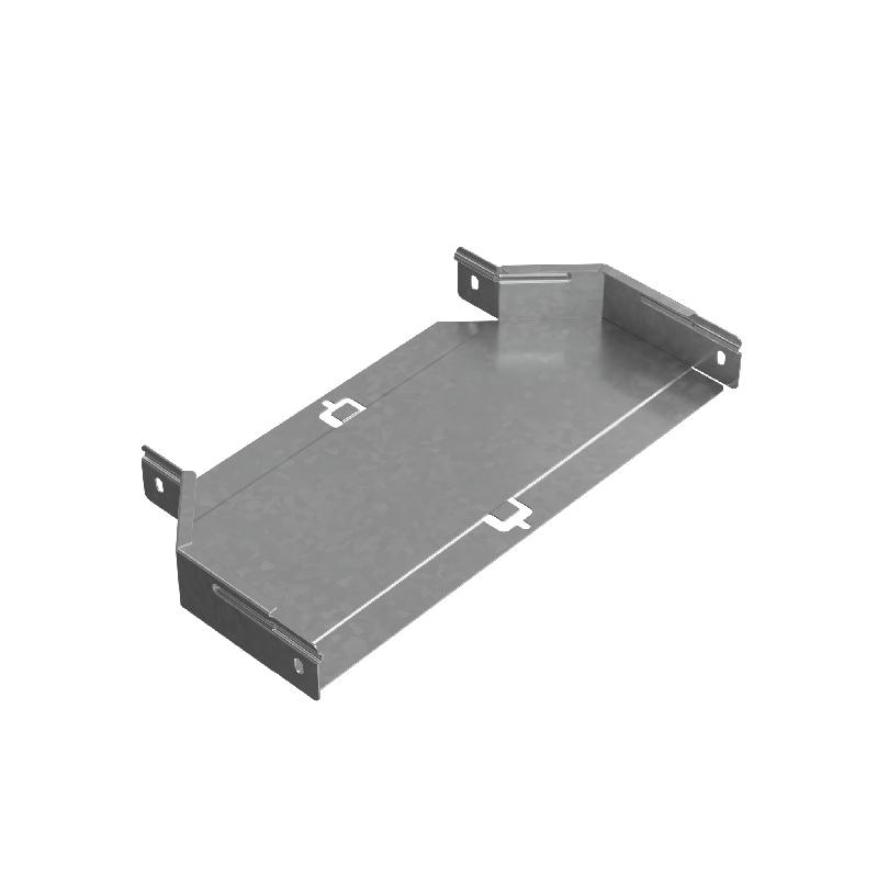 Переходник для лотка центральный 50х300-400 сталь 1мм "ПЛЮС" PDplus50-300-400-C КМ PL0779