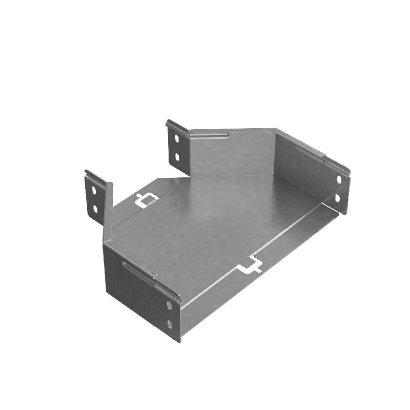 Переходник для лотка центральный 80х150-300 сталь 1мм "ПЛЮС" PDplus80-150-300-C HD КМ PL1719