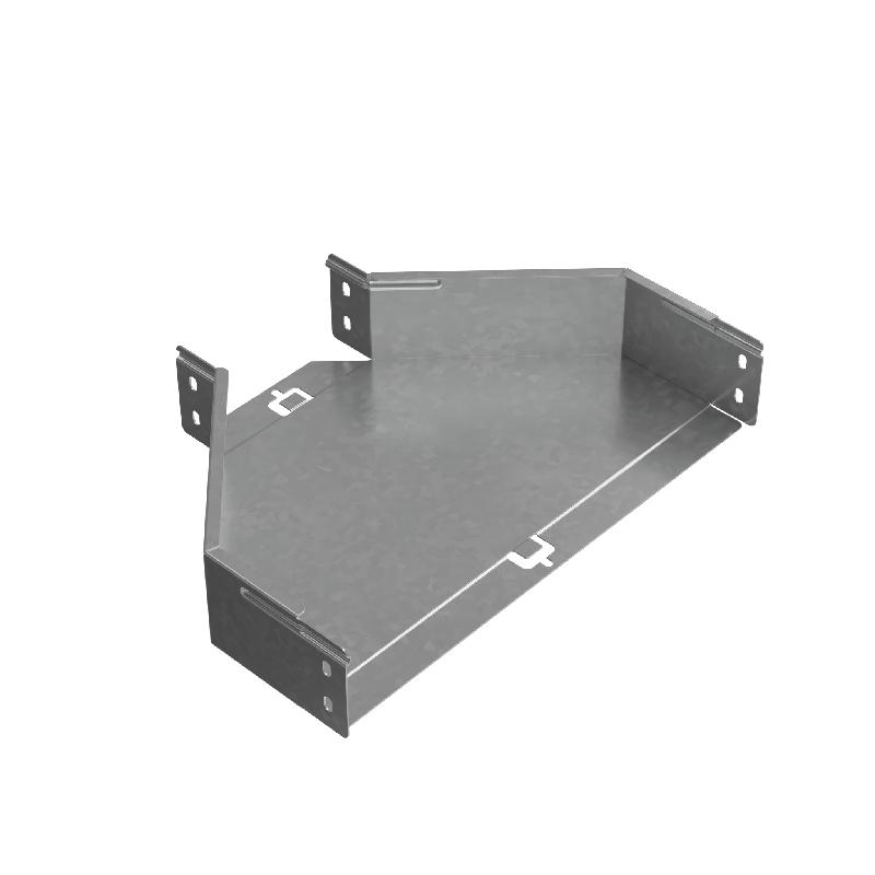 Переходник для лотка центральный 80х150-400 сталь 1мм "ПЛЮС" PDplus80-150-400-C HD КМ PL1720