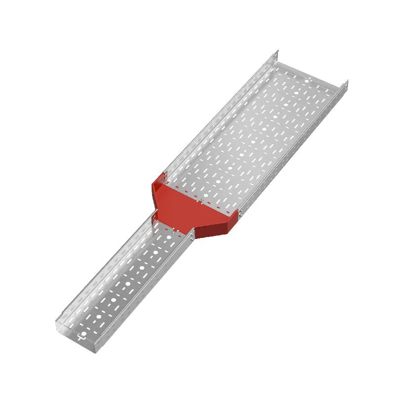 Переходник для лотка центральный 80х200-400 сталь 1мм "ПЛЮС" PDplus80-200-400-C HD КМ PL1724