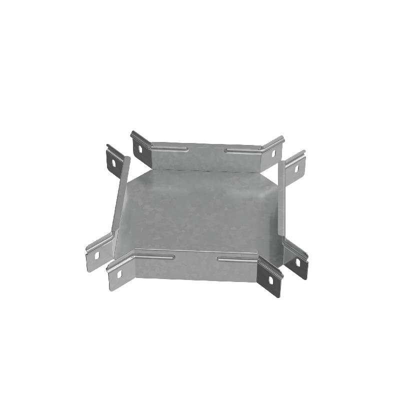 Ответвитель для лотка Х-образ. 50х50 сталь 1мм "ПЛЮС" XDplus50-50 HD КМ PL1528