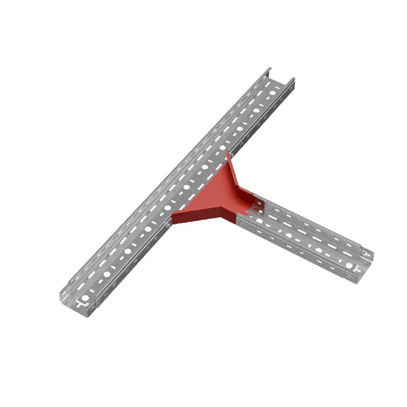 Ответвитель для лотка Т-образ. 100х50 сталь 0.8мм "ПЛЮС" TUplus50-100 КМ PL0580