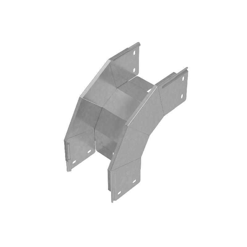 Угол для лотка вертикальный внешний 90град. 150х100 сталь 1мм "ПЛЮС" VLplus90-100-150 HD КМ PL1456