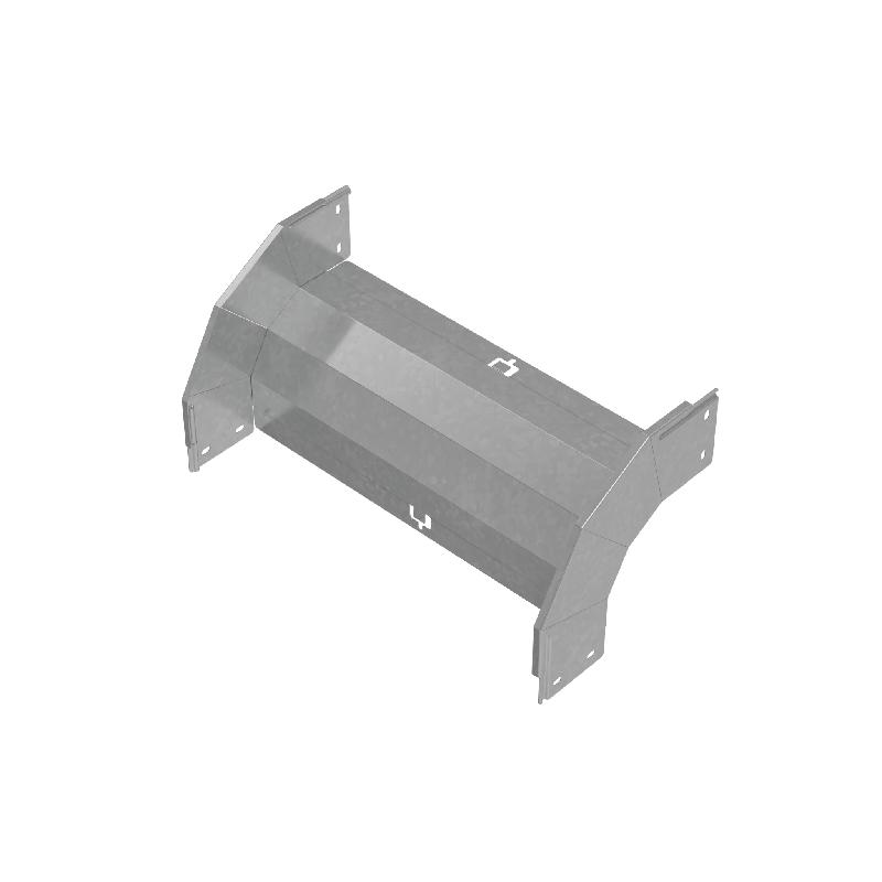 Угол для лотка вертикальный внешний 90град. 500х100 сталь 1мм "ПЛЮС" VLplus90-100-500 HD КМ PL1460