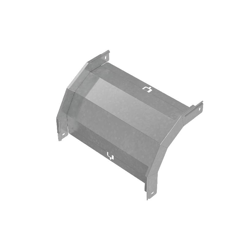 Угол для лотка вертикальный внешний 90град. 400х50 сталь 1мм "ПЛЮС" VLplus90-50-400 КМ PL0518