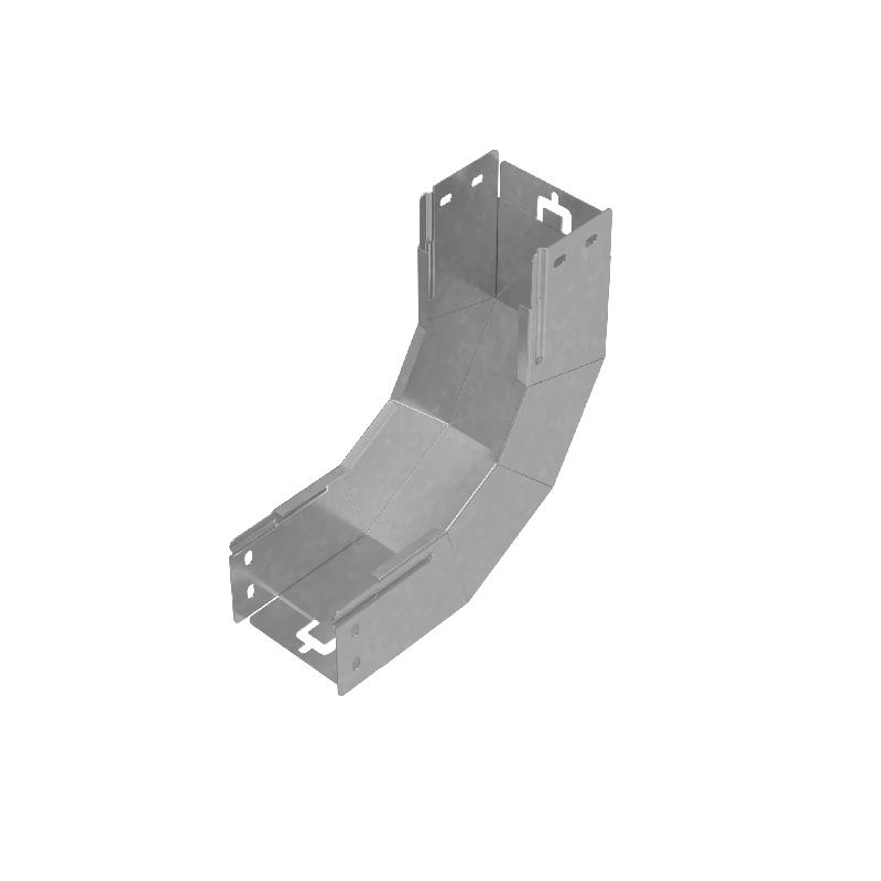 Угол для лотка вертикальный внутренний 90град. 100х80 сталь 1мм "ПЛЮС" NLplus90-80-100 HD КМ PL1404