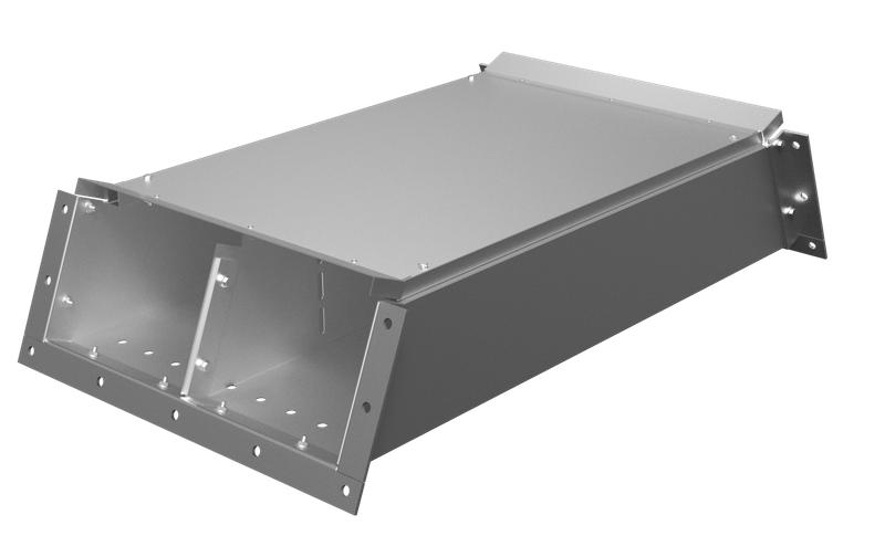 Секция угловая для кабельных лотков