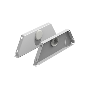 Крышка торцевая с разъемом для подключения светильников Supermarket (уп.2шт) VARTON V4-R0-00.0007.SU0-0001