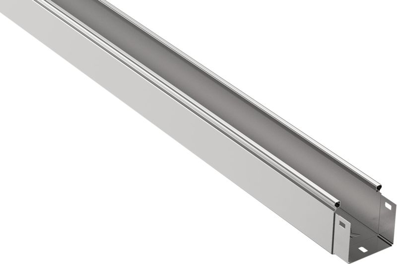 Лоток листовой неперфорир. 100х80 L3000 сталь 1мм IEK CLN10-080-100-100-3