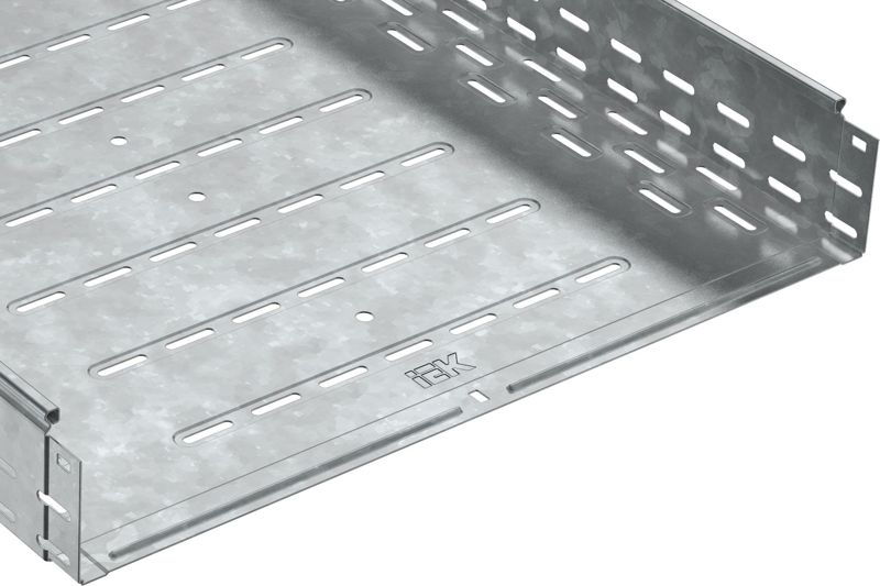 Лоток листовой перфорир. 600х100 L3000 сталь 1.2мм HDZ IEK CLP10-100-600-3-M-HDZ
