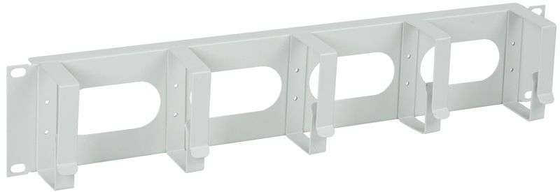 Органайзер кабельный 19 дюйм 2U 5 колец сер. ITK CO35-2M5RM