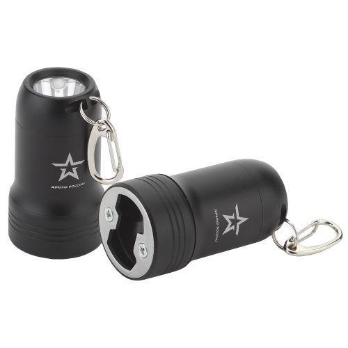 Фонарь-брелок светодиодный BB-601 АР "Привал" 0.5Вт + рефлектор открывашка 3хLR44 (в комплекте) алюм. (блист.) Эра Б0030181