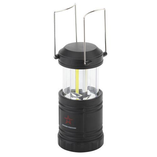 Фонарь светодиодный кемпинговый KB-502 АР "Заря" 3COB 1.5Вт складной магнит крючок элементы питания 3хAA (не в комплекте) пластик (картон. упак.) Эра Б0030188