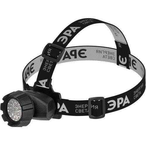 Фонарь GB-605 налобный 23хLED 3хAAA 4 реж. черн. блист. ЭРА Б0031385