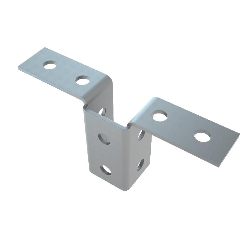 Основание угловое двойн. для страт-профиля 41х41 сталь 4мм OUSG41-41 КМ LO13913