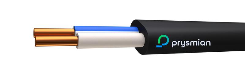 Кабель ВВГ-Пнг(А) 2х1.5 0.66кВ Ч (бухта) (м) РЭК-PRYSMIAN 1402040101