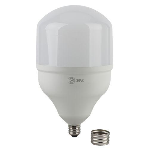 Лампа светодиодная высокомощная STD LED POWER T160-65W-4000-E27/E40 65Вт T160 колокол 4000К нейтр. бел. E27/E40 (переходник в компл.) 5200лм Эра Б0027923