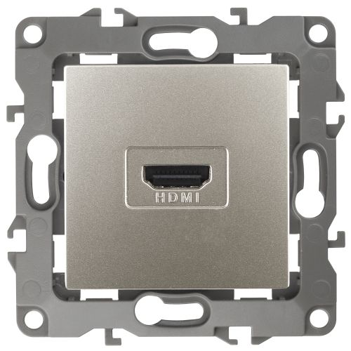 Розетка 12-3114-15 HDMI перламутр ЭРА Б0027490