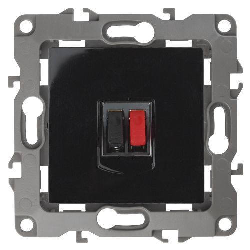 Розетка аудио 12-3111-06 черн. ЭРА Б0027456