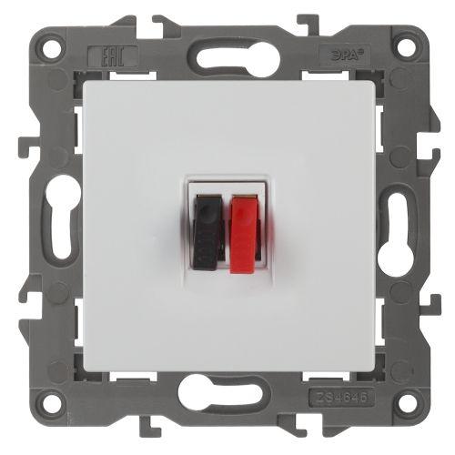 Розетка аудио 14-3111-01 Elegance бел. ЭРА Б0034320