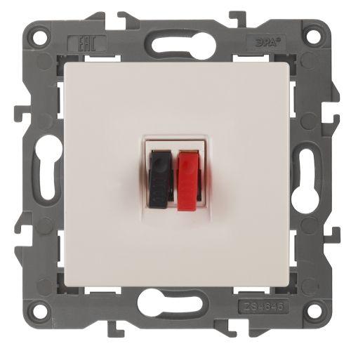 Розетка аудио 14-3111-02 Elegance сл. кость ЭРА Б0034321