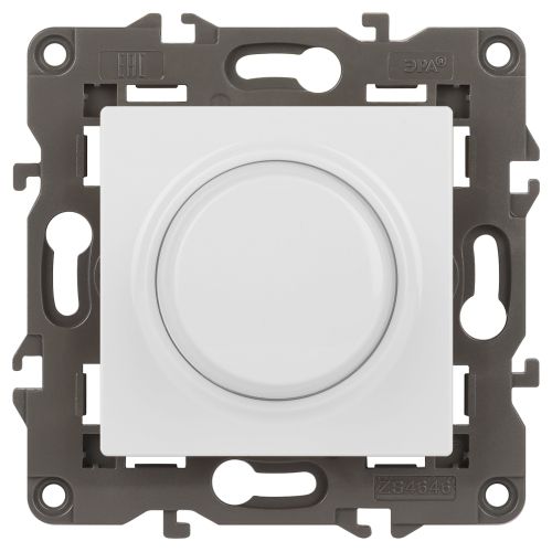 Светорегулятор поворотно-нажимной 400ВА 230В 14-4101-01 Elegance бел. ЭРА Б0034339