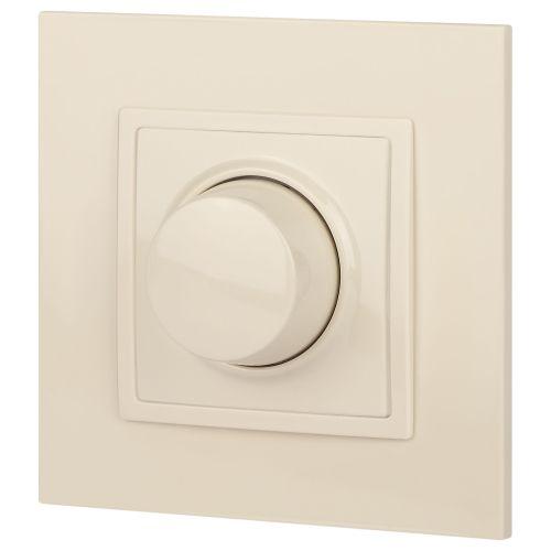 Светорегулятор поворотно-нажимной 400ВА 230В 14-4101-02 Elegance сл. кость ЭРА Б0034340