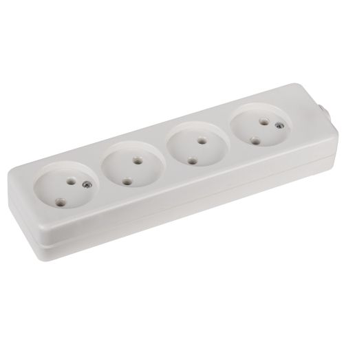 Колодка удлинителя 4-м без заземл. K-4 Эра Б0003477