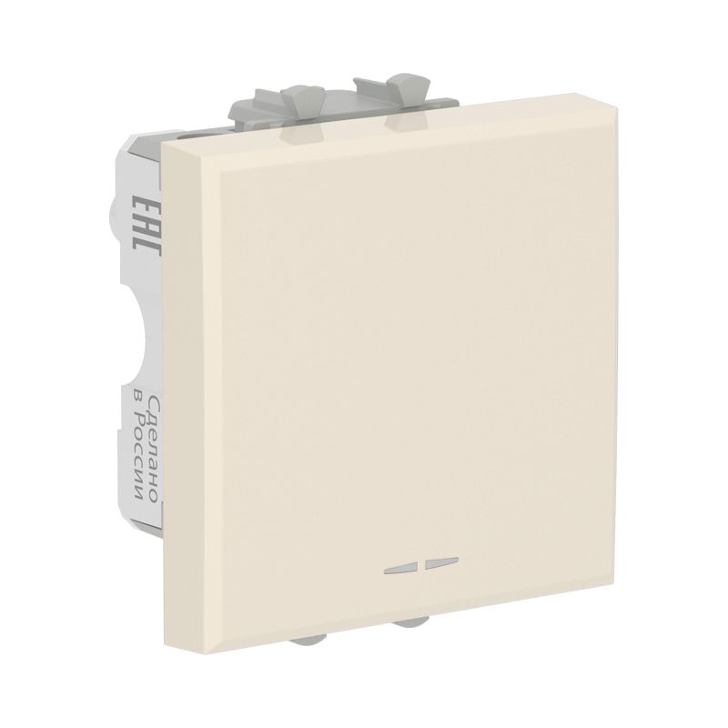 Кнопка 2мод. 16А Avanti "Ванильная дымка" DKC 4405152