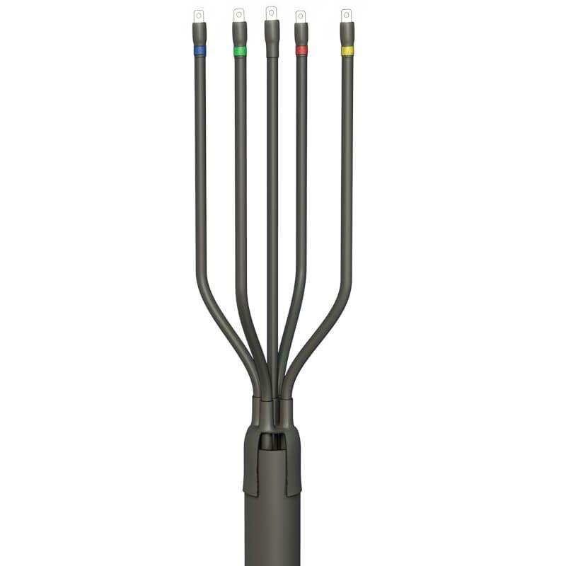 Муфта кабельная концевая универс. 1кВ 5 ПКВ(Н)Тп-1 (70-120) нг-Ls с наконечниками (пластик/ЭПР без брони) ГОФРОМАТИК zeta23347