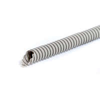 Труба гофрированная ПВХ d16мм без протяжки сер. (уп.100м) Урал Пак ГФ-0000716-100