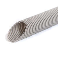 Труба гофрированная ПВХ d40мм без протяжки сер. (уп.25м) Урал Пак ГФ-0000740-025