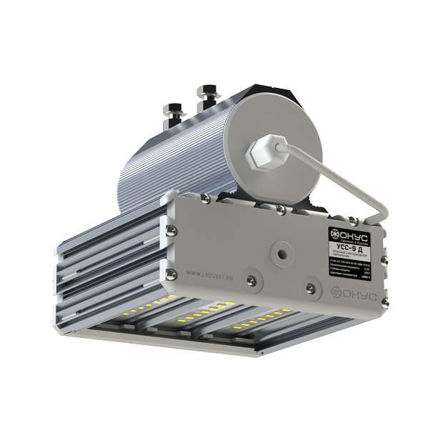 Светильник светодиодный взрывозащ. УСС-9 Д 2Ex 4000К IP67 AC/DC 10-38/12-55 консольное крепление ФОКУС USS00-009D3BDF02F02002