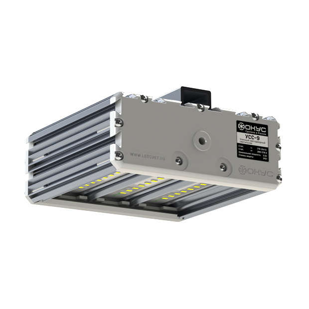 Светильник светодиодный взрывозащ. УСС-9 Д 2Ex 4000К IP67 AC/DC 10-38/12-55 накладное крепление ФОКУС USS00-009D3CDF02F02002