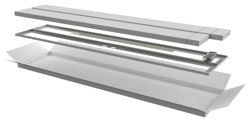 Дверь двустворчатая для шкафа LINEA N 47U 600мм перфорир. сер. ITK LN35-47U6X-D2P