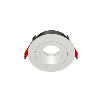 Рамка для модульного светильника FLEX 50 02 110х45 круглая встраив. поворотная RAL9010 VARTON V1-R0-00435-10003-2000000