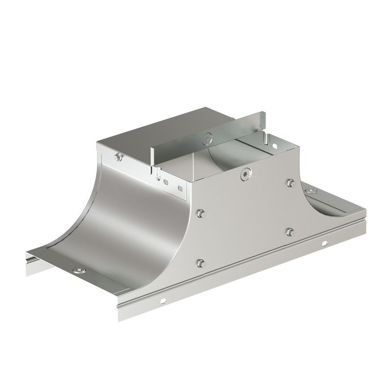 Крышка-ответвитель TSS осн. 200 H50 в комплекте с крепеж. эл. и соединения пластинами для монтажа DKC 37534K