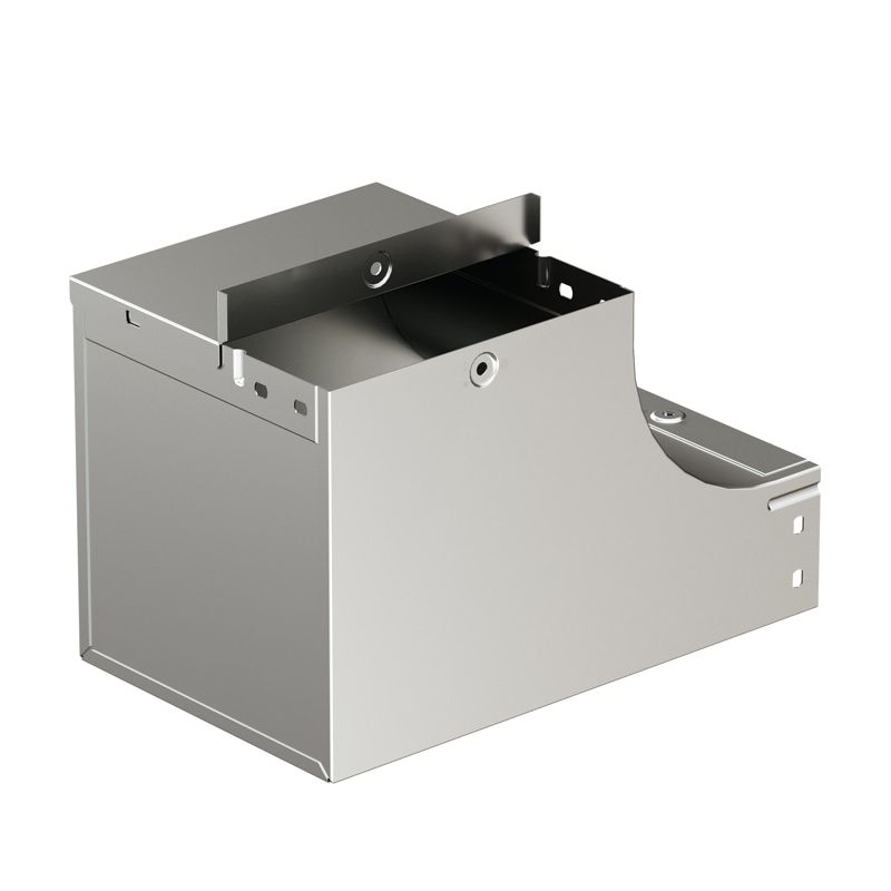 Угол для лотка вертикальный внутренний левый 90град. 400х80 CSSS 90 в компл. с крепежн. элемент. DKC 37066K